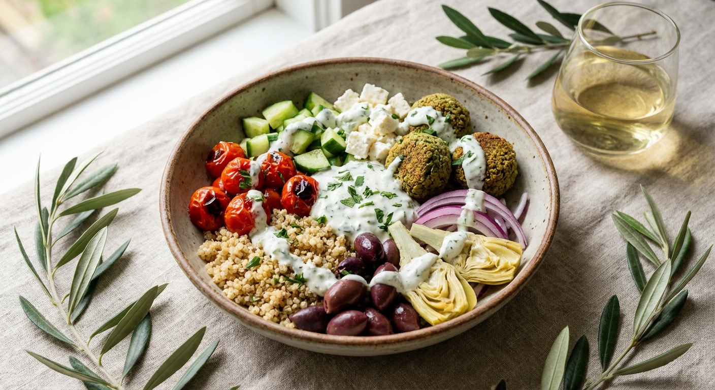 Mediterranean Quinoa Bowl
