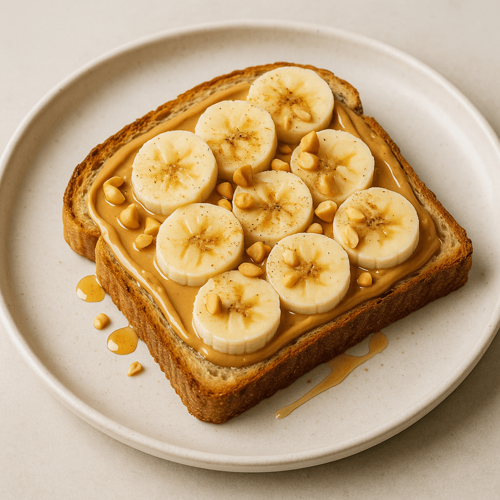 Peanut Butter Banana Toast