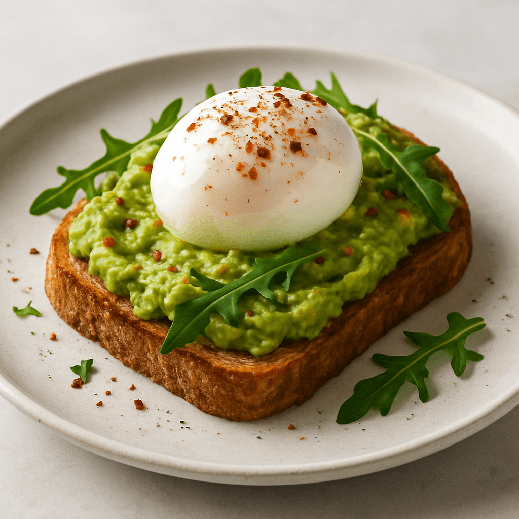 Avocado Toast with Poached Egg