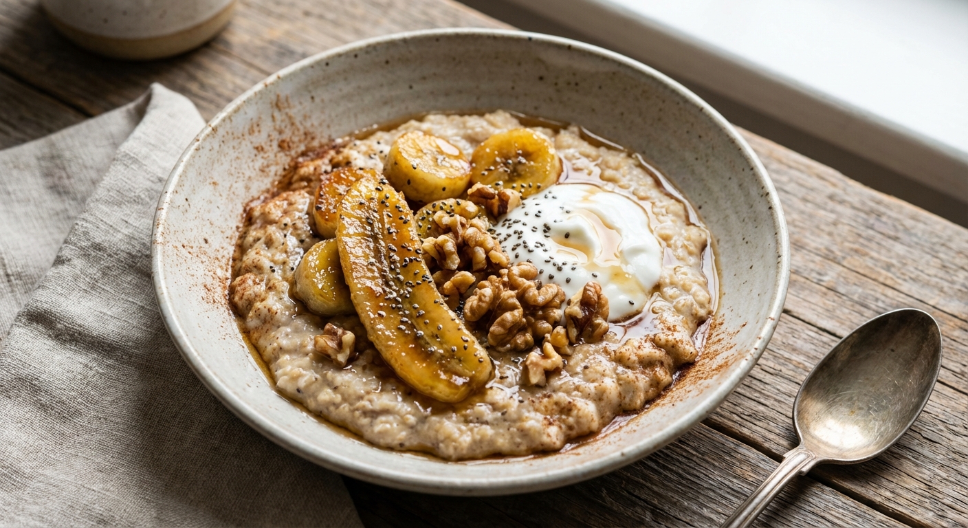 Creamy Banana Oatmeal