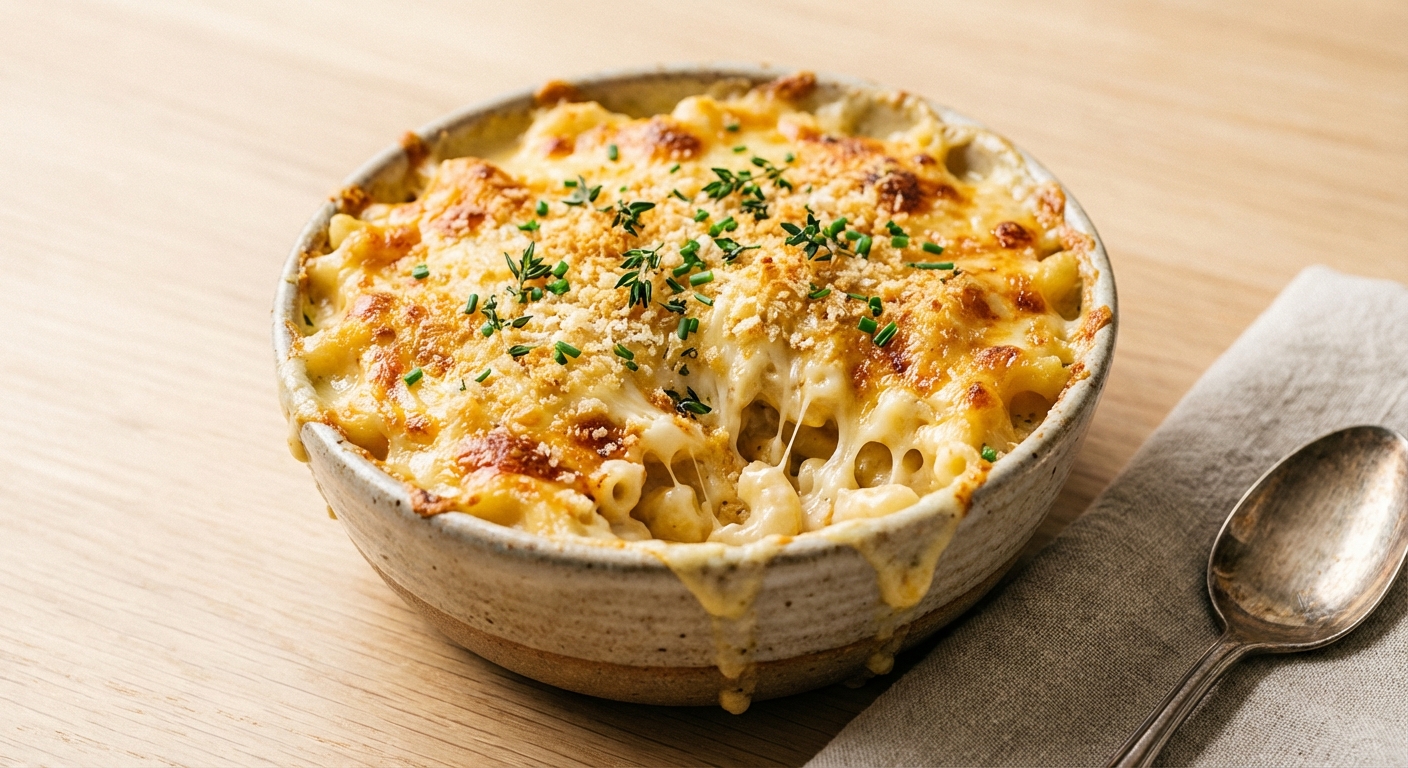 Creamy Mozzarella & Gouda Mac and Cheese