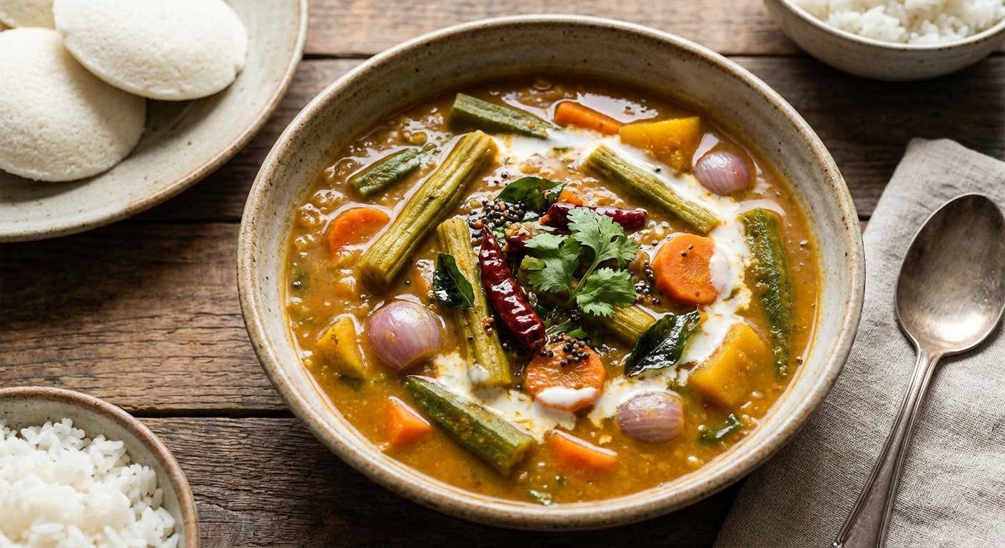 Vegetable Sambar