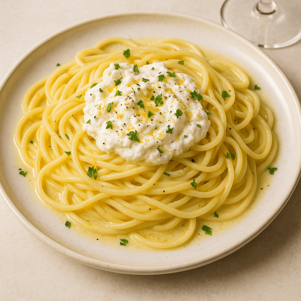 Lisbon-style Lemon Ricotta Pasta