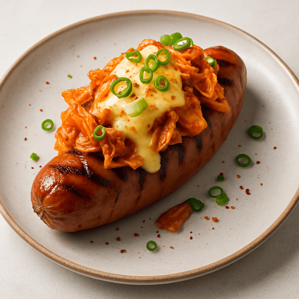 Kimchi Cheese Sausage