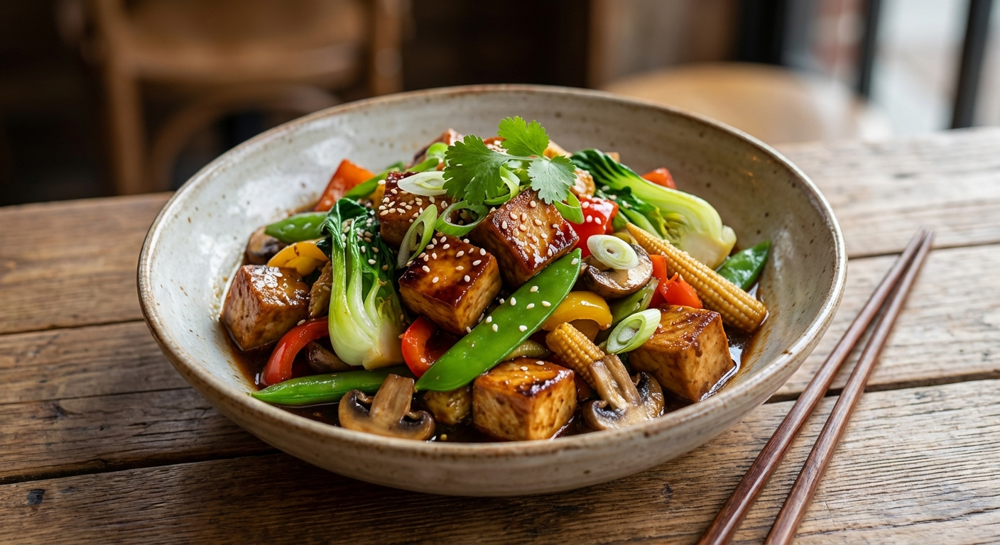 Vegetable Stir-Fry with Tofu