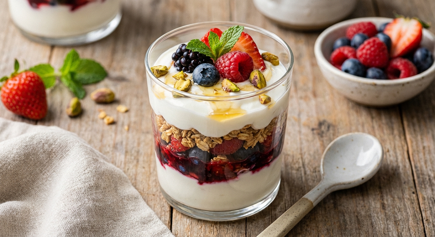 Greek Yogurt Berry Parfait