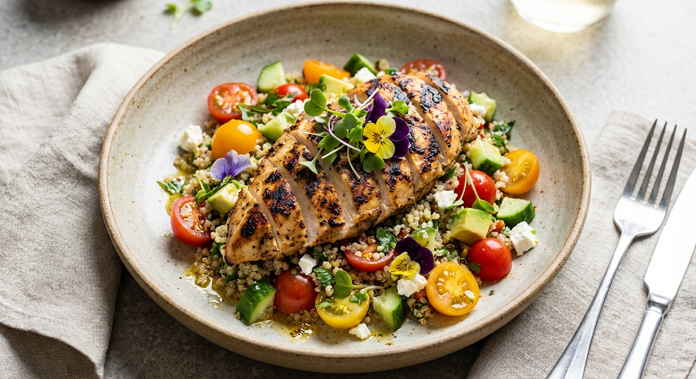 Grilled Chicken & Quinoa Salad