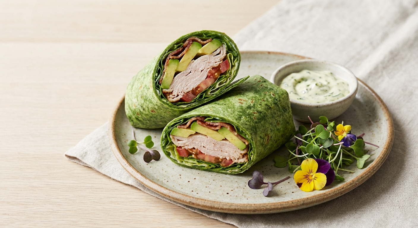 Turkey and Avocado Wraps