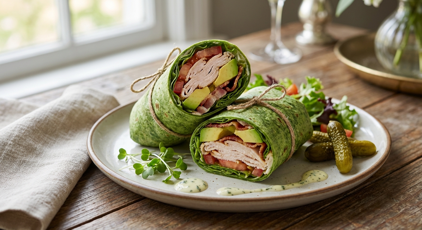 Turkey and Avocado Wrap