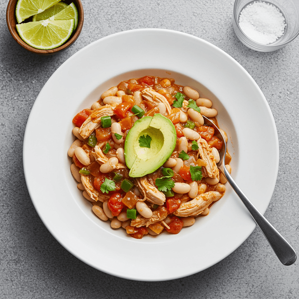 White Bean Chicken Chili - Delicious Homemade Recipe