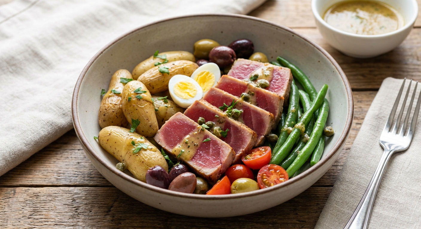 Tuna Niçoise Style Bowl