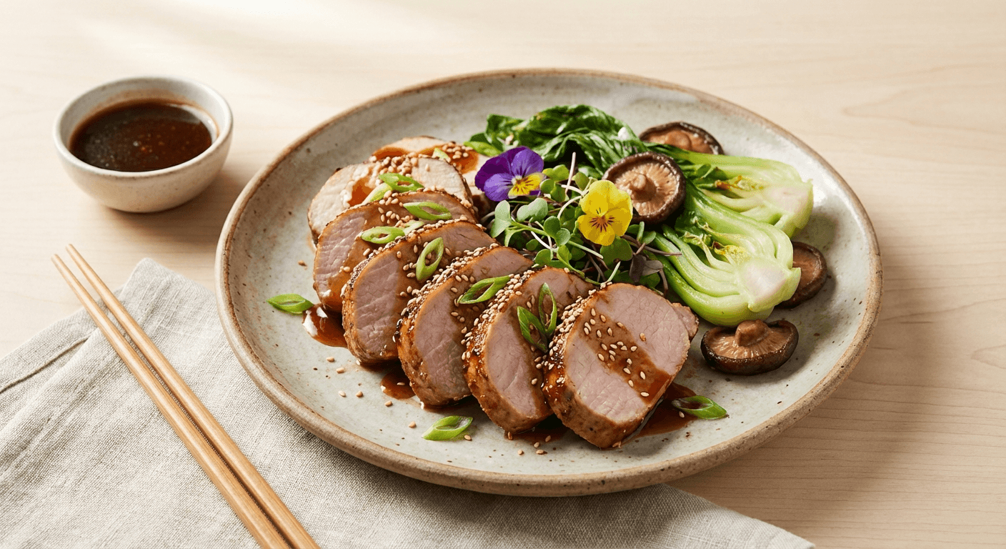 Baked Teriyaki Pork Tenderloin