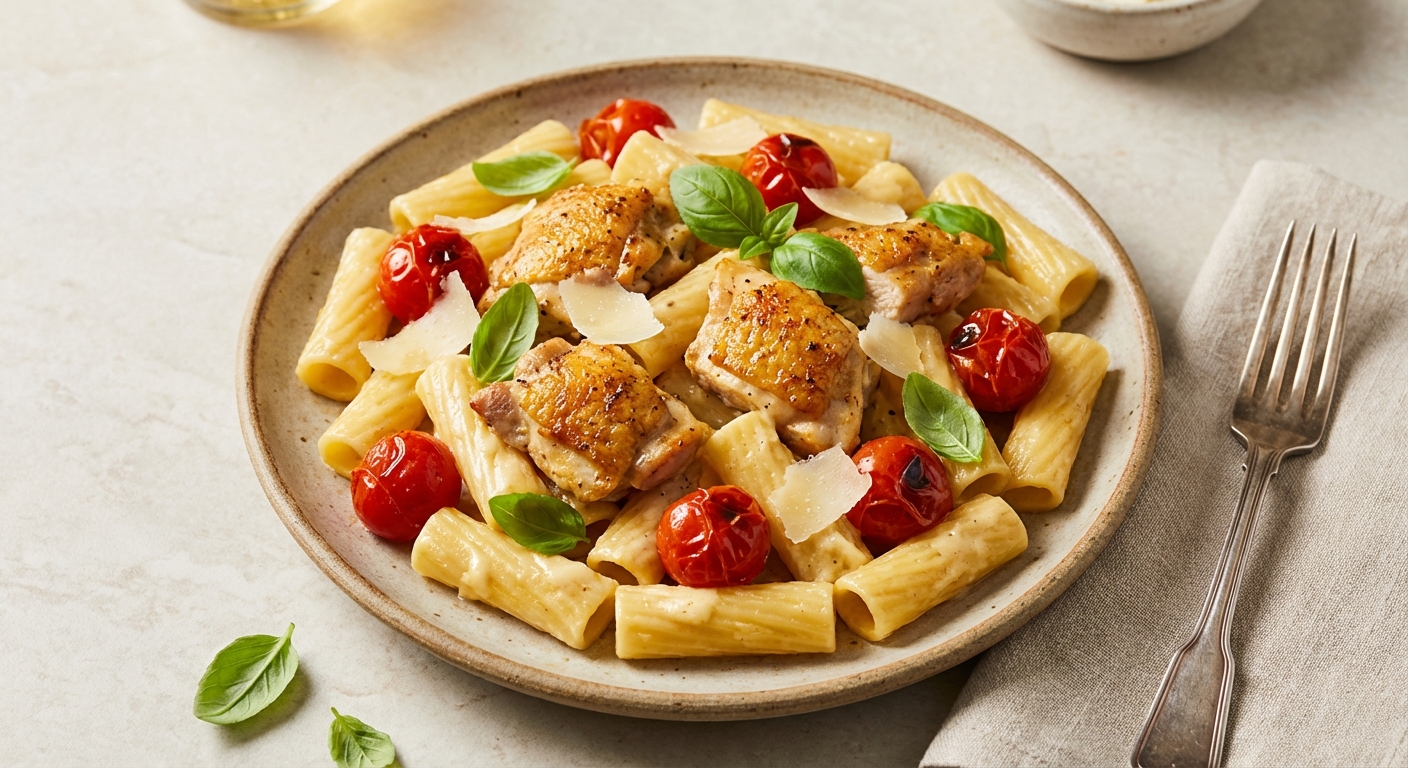 Cheesy Chicken Pasta