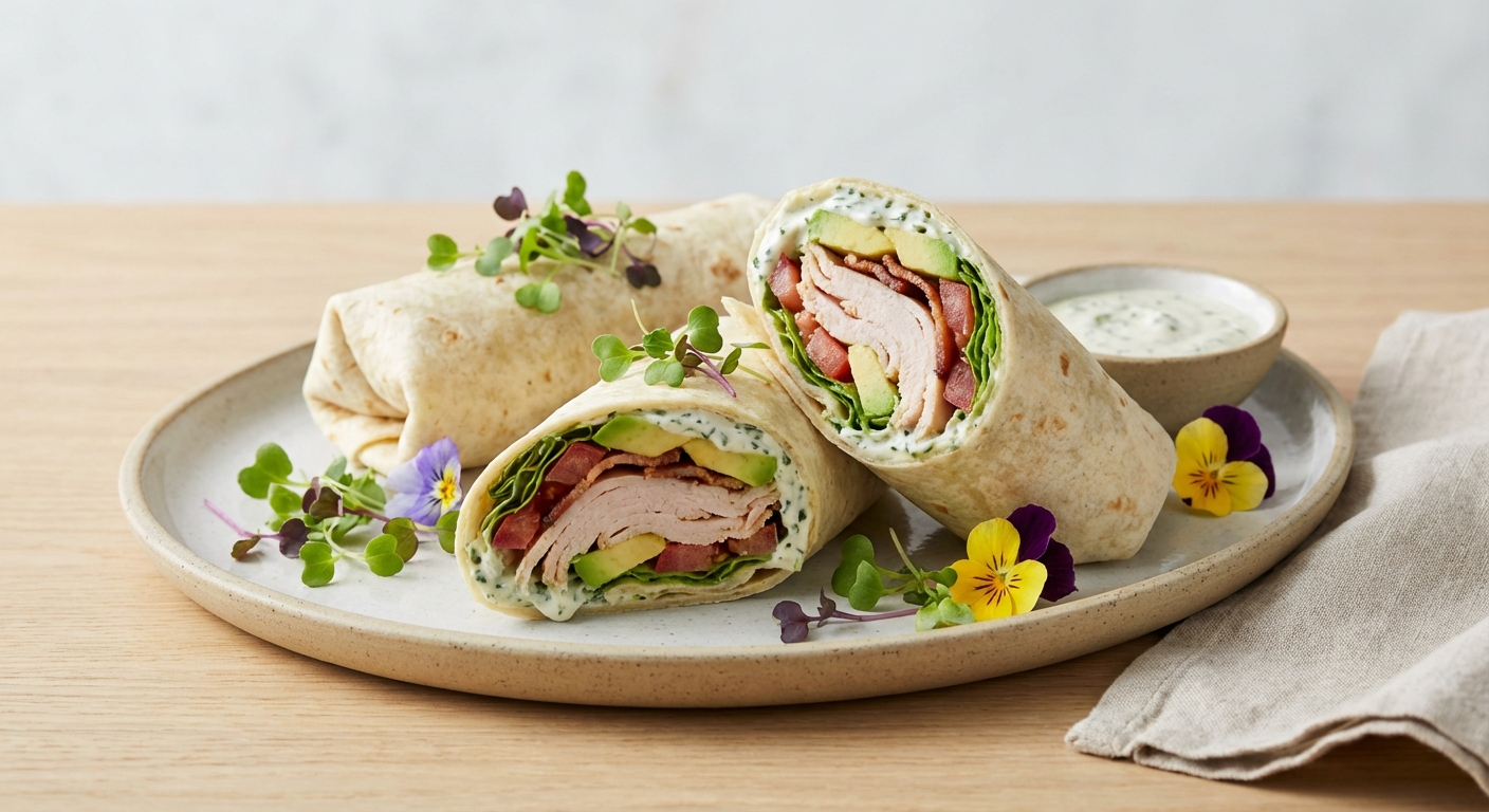 Turkey and Avocado Wraps