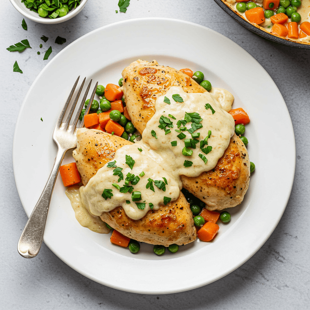 Smothered Chicken Breasts - Delicious Homemade Recipe
