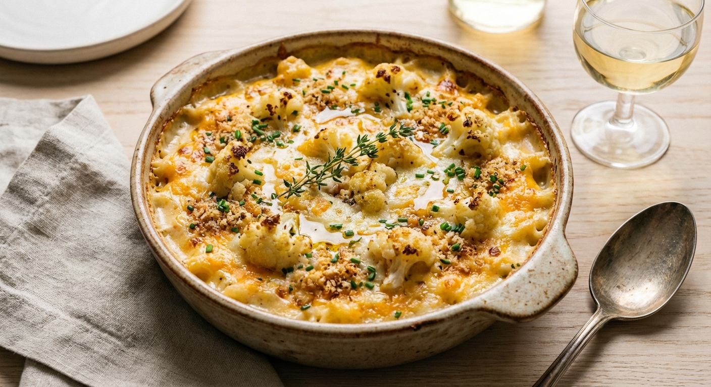 Cauliflower Mac and Cheese
