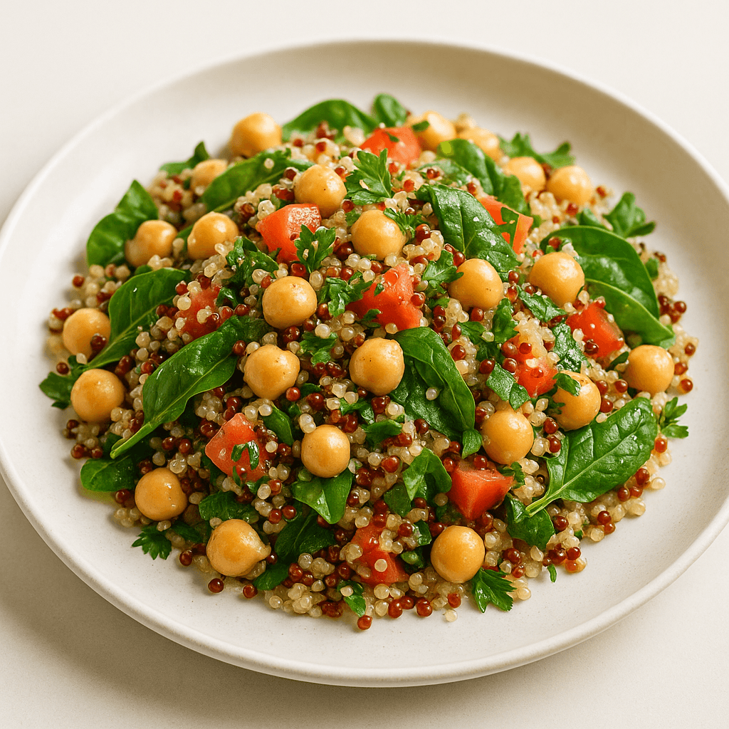 Quinoa Salad with Chickpeas