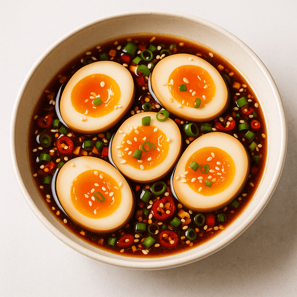 Spicy Korean Mayak Eggs