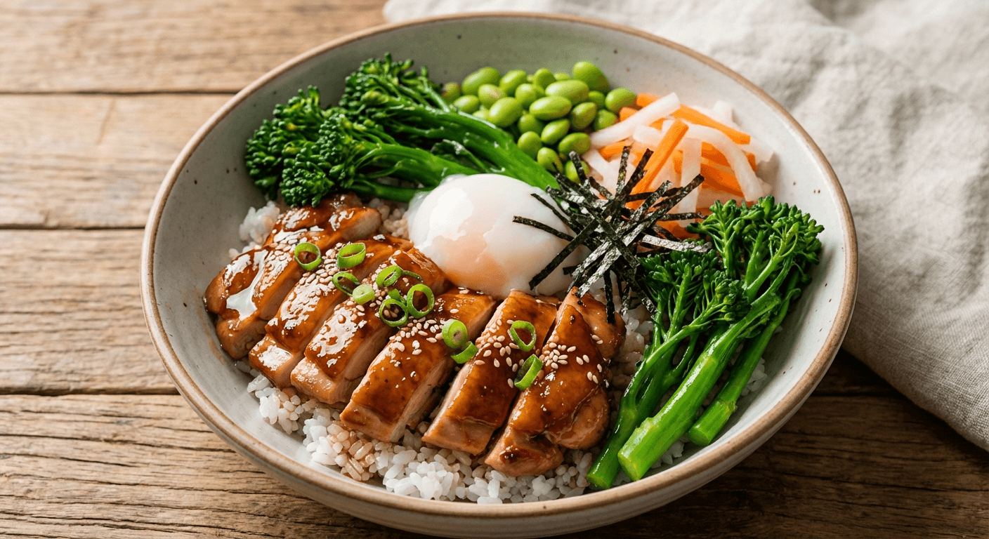 Teriyaki Chicken Rice Bowl