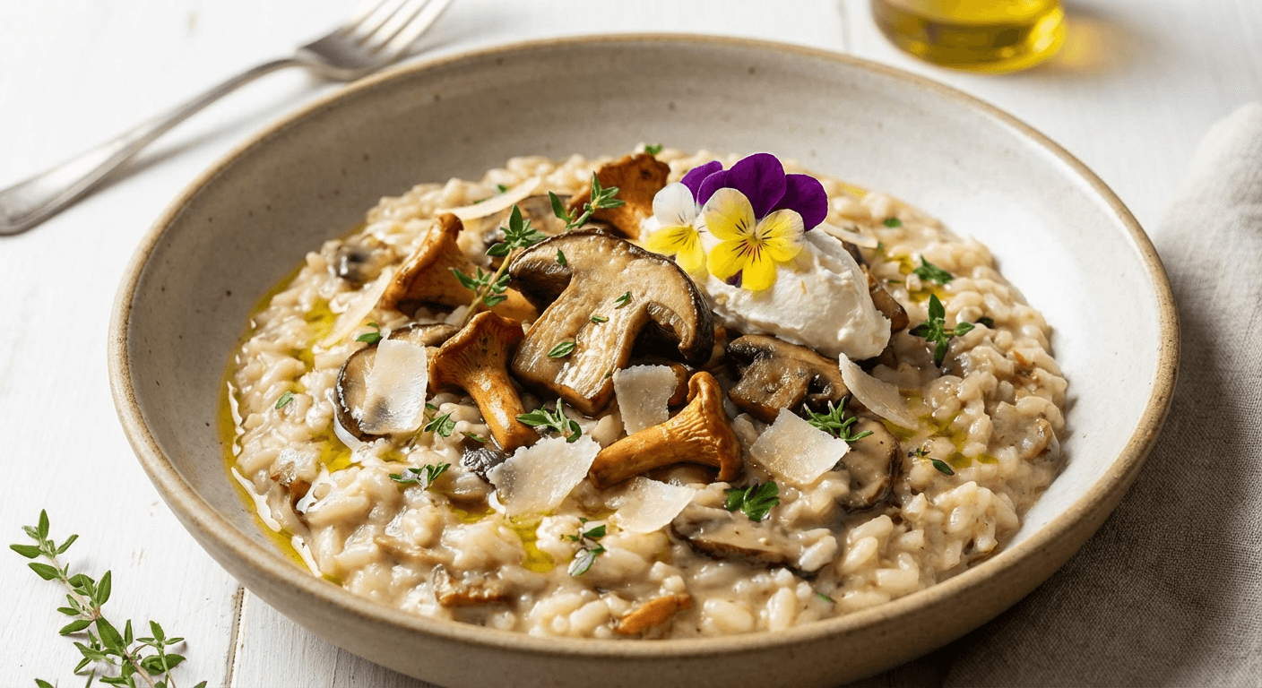 Mushroom Risotto