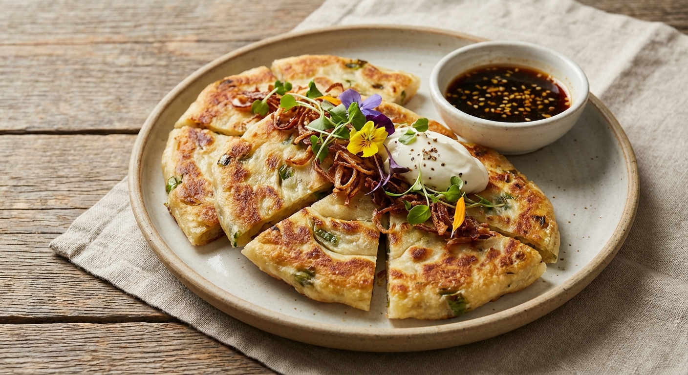 Savory Onion Pancakes