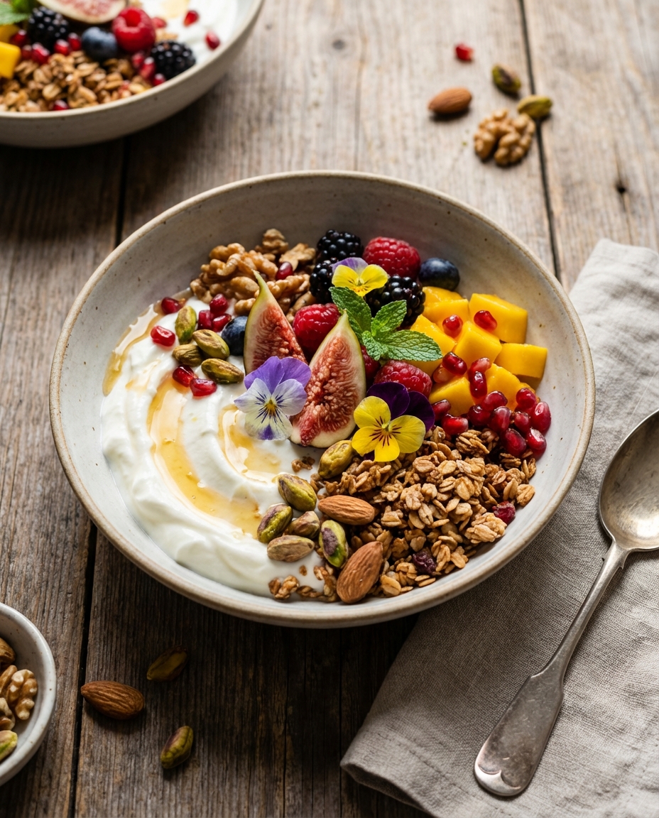 Fruit & Nut Breakfast Bowl