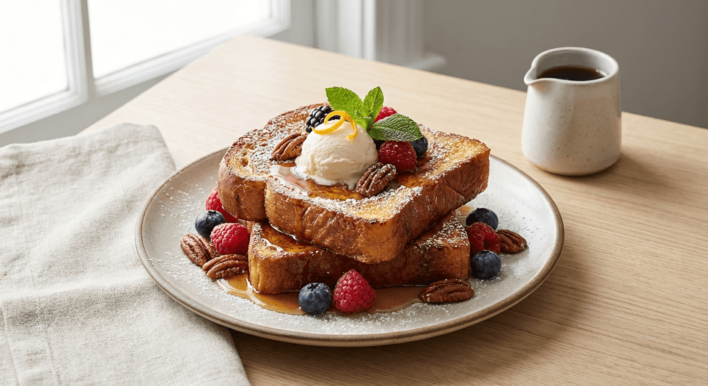 Cinnamon Brioche French Toast