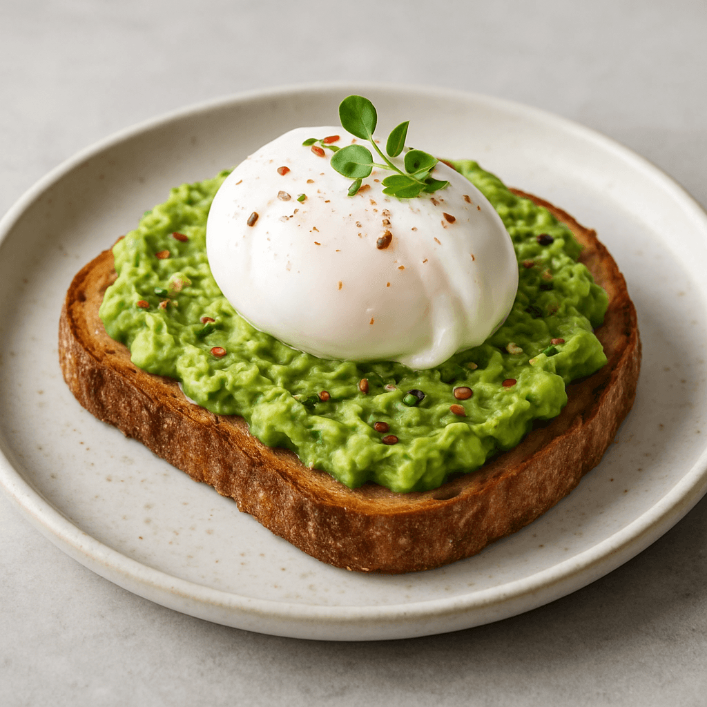 Avocado Toast with Poached Egg