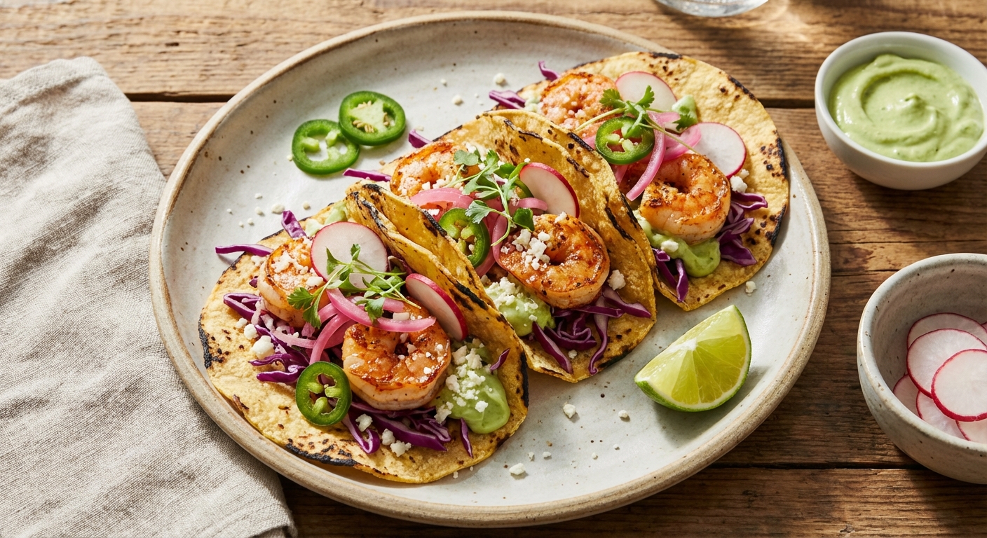 Quick Shrimp Tacos