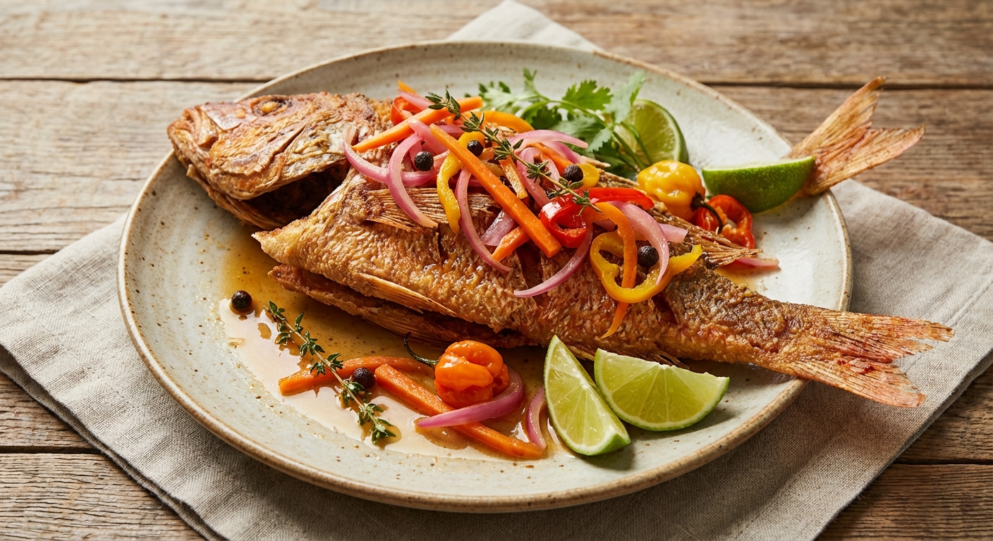 Marinated Fried Fish