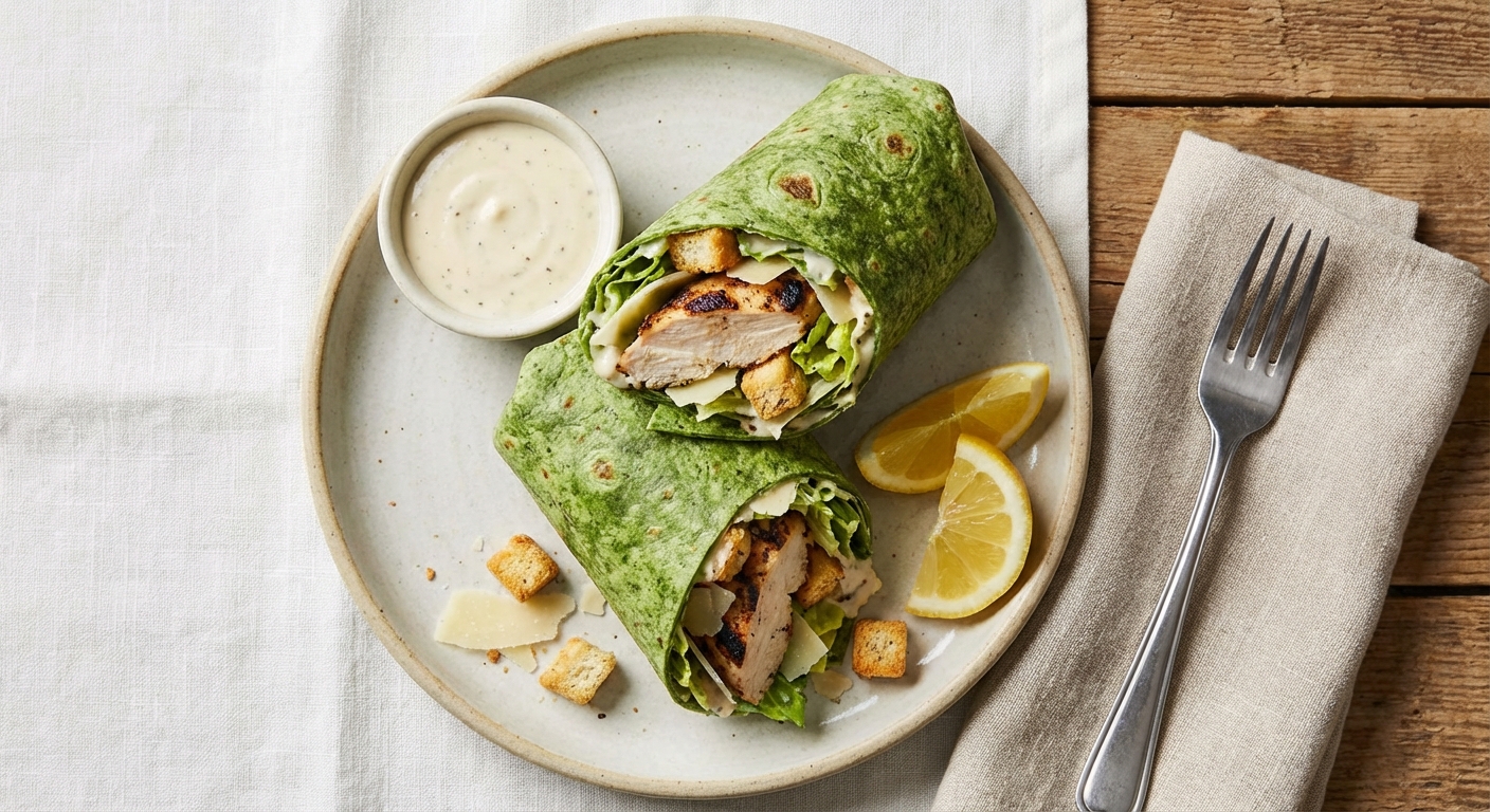 Grilled Chicken Caesar Wrap