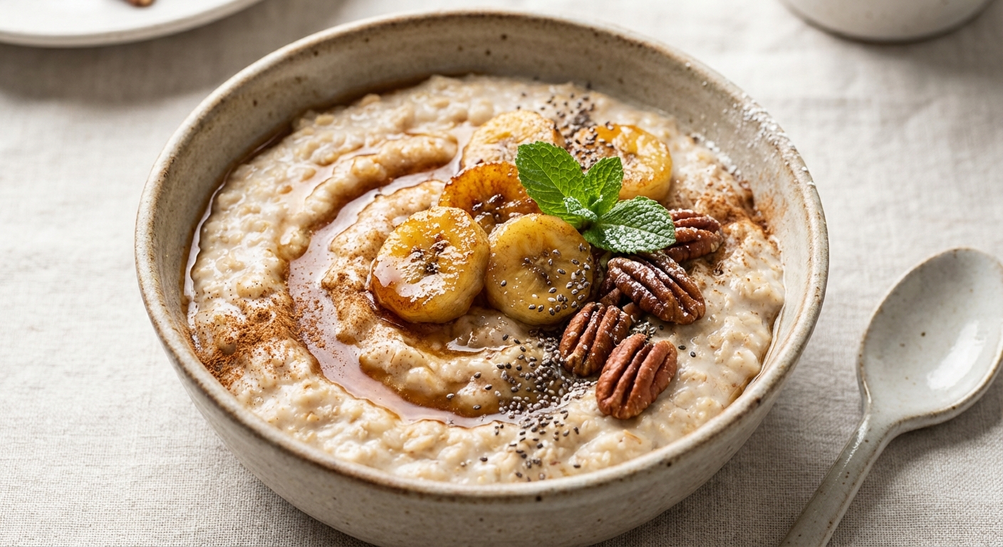 Banana Cinnamon Oatmeal