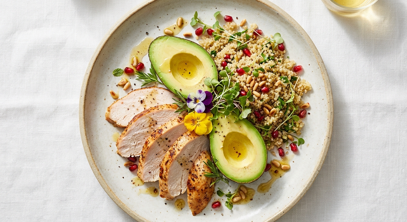Turkey, Avocado & Quinoa Salad