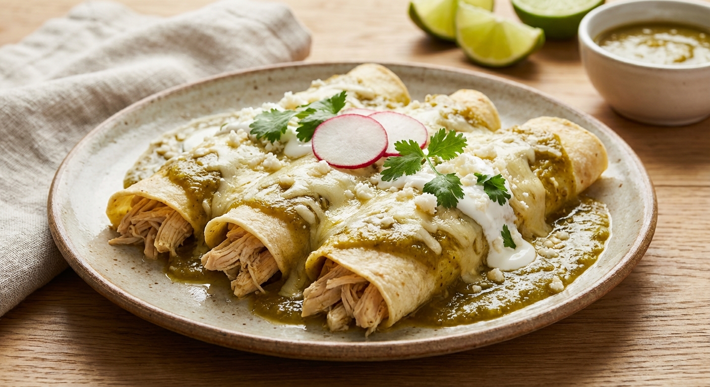 Keto Chicken Enchilada