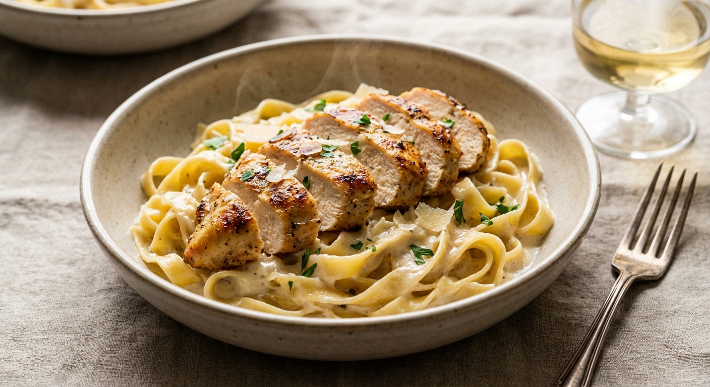 Classic Chicken Alfredo