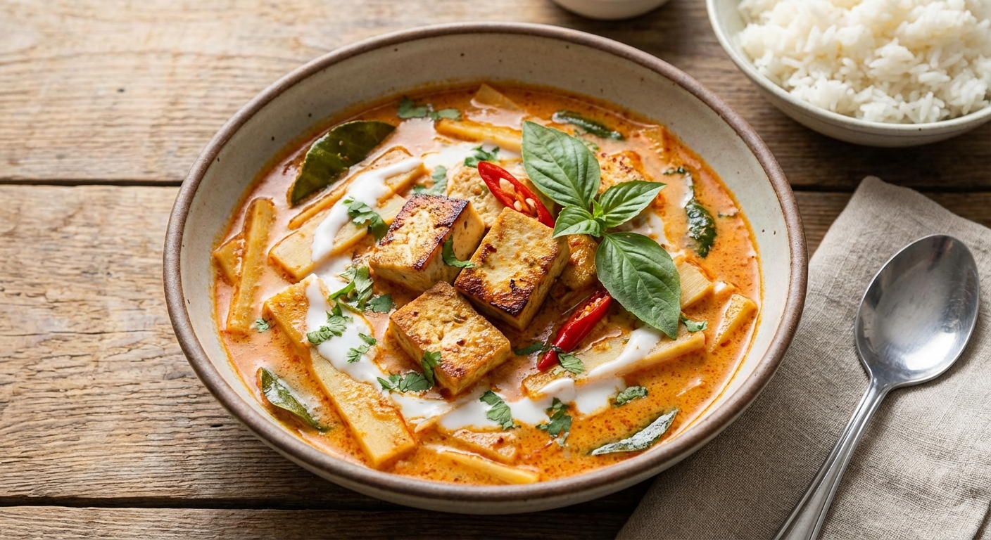 Thai Red Curry with Tofu