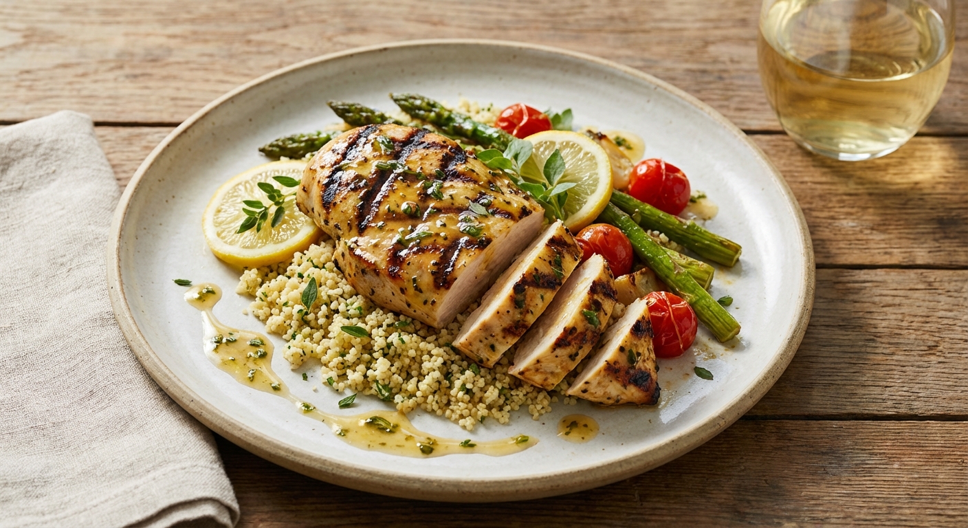 Lemon Herb Grilled Chicken