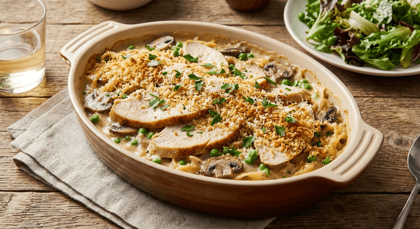 Easy Turkey Tetrazzini