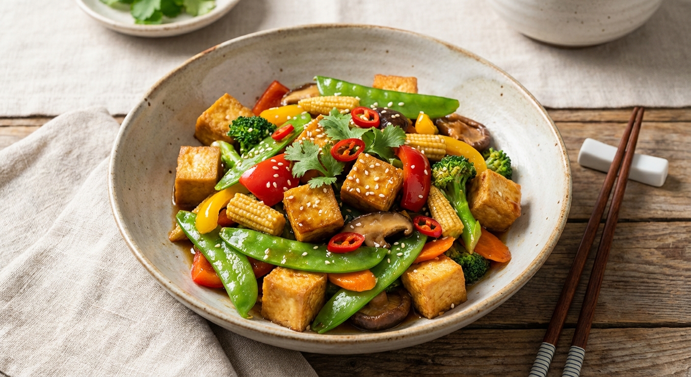 Veggie Tofu Stir-Fry