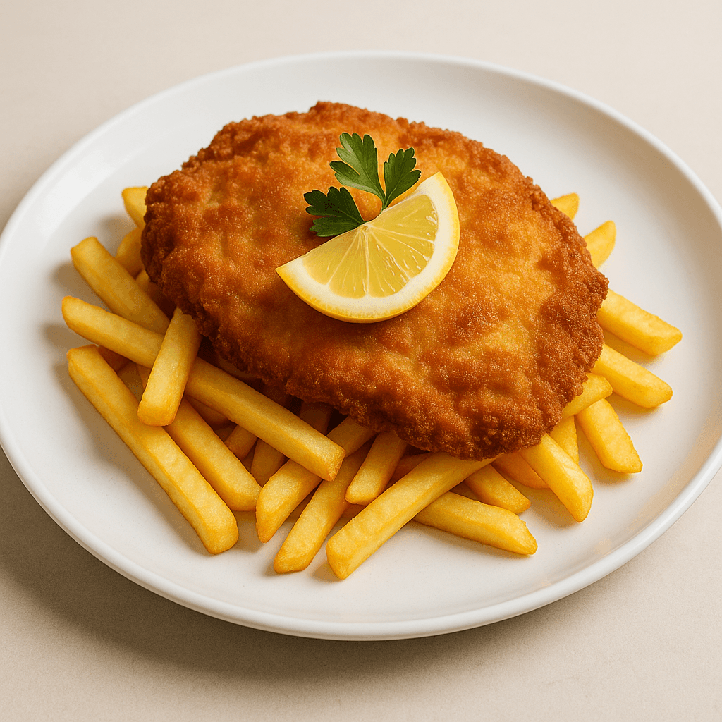 Malý talíř s hranolkami