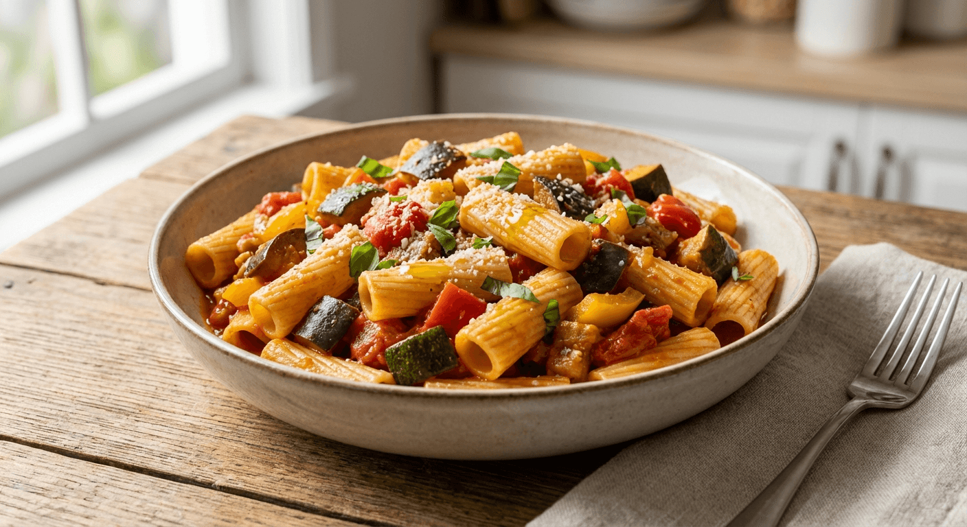 One-Pot Ratatouille Pasta