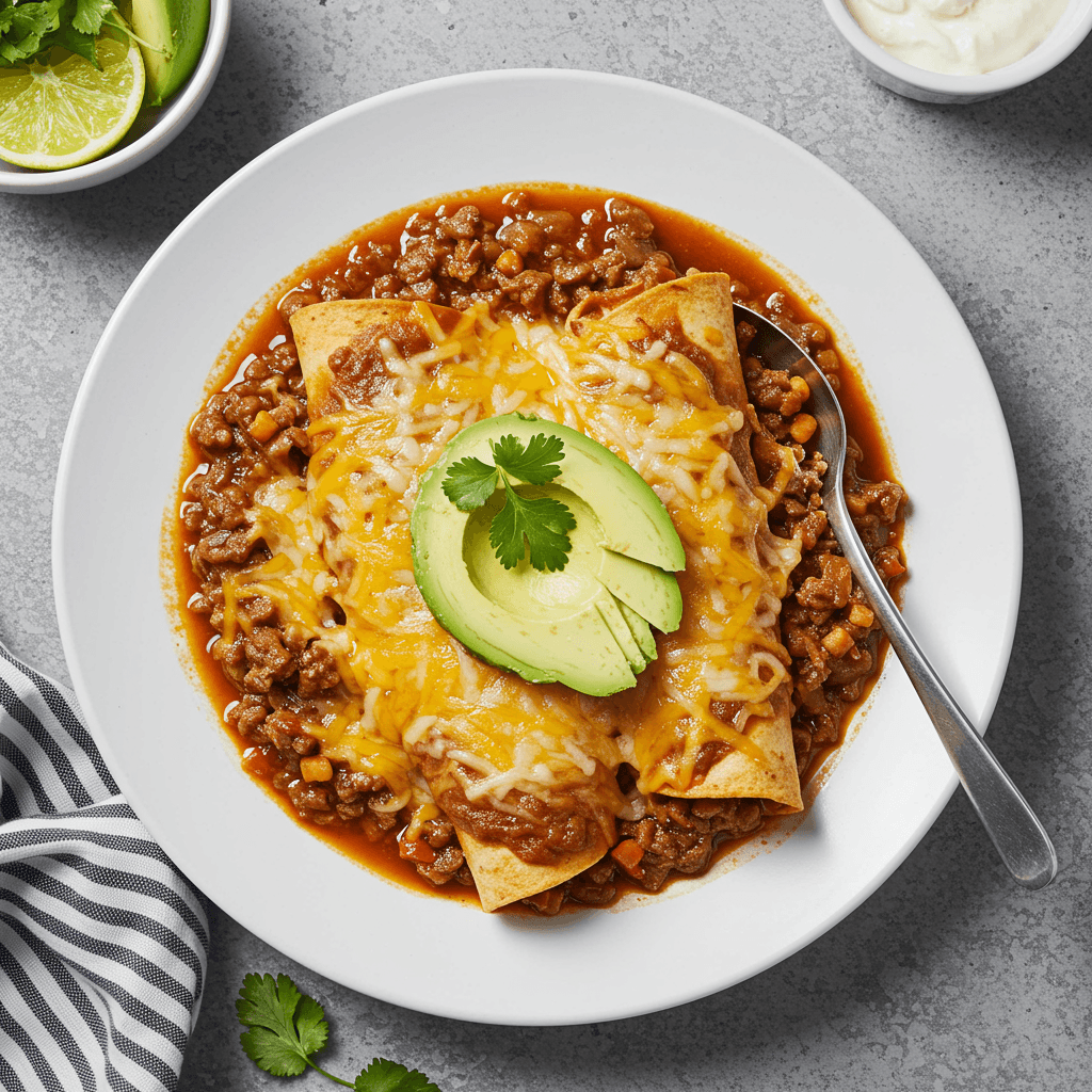 Enchilada Casser-Ole! - Delicious Homemade Recipe