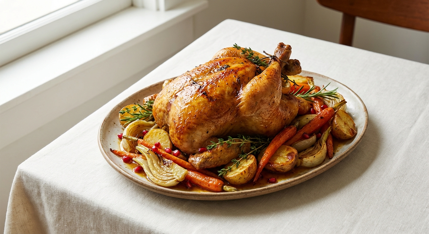 Roasted Chicken and Vegetables