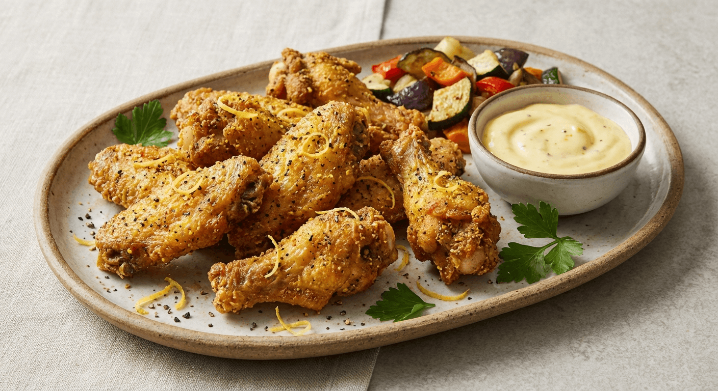 Lemon Pepper Wings
