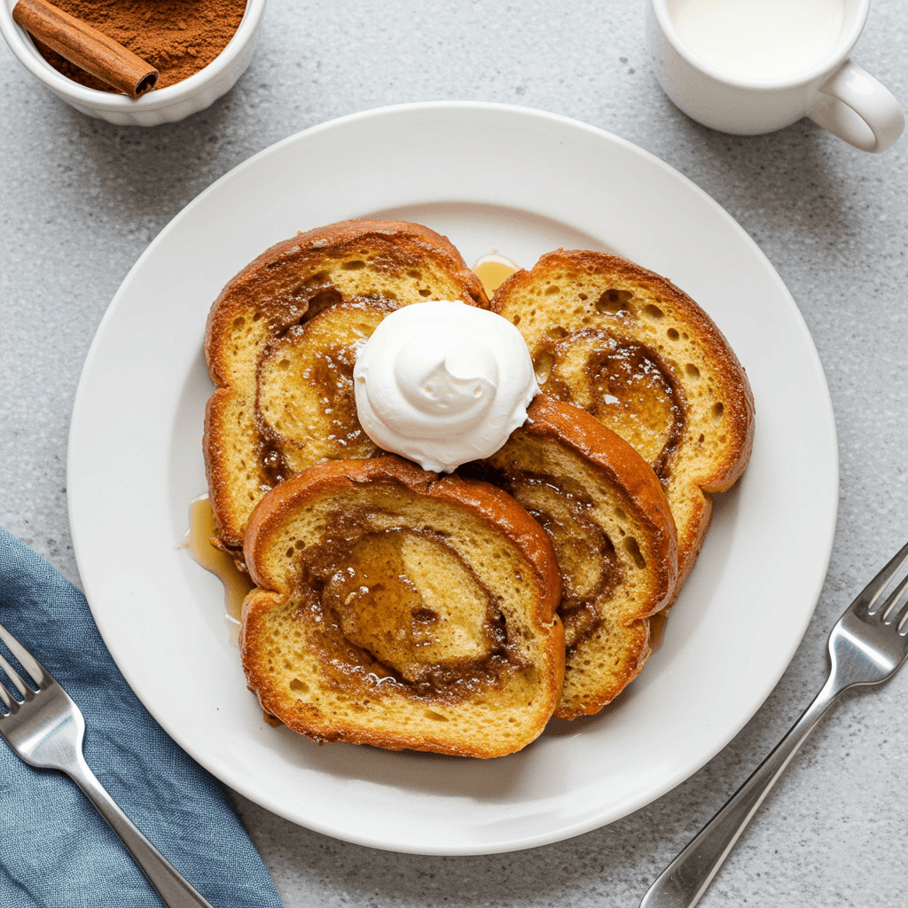 Cinnamon Swirl Sourdough French Toast - Delicious Homemade Recipe