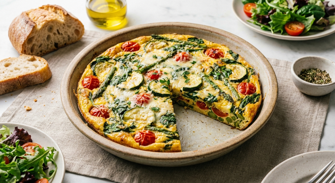 Italian Vegetable & Parmesan Frittata