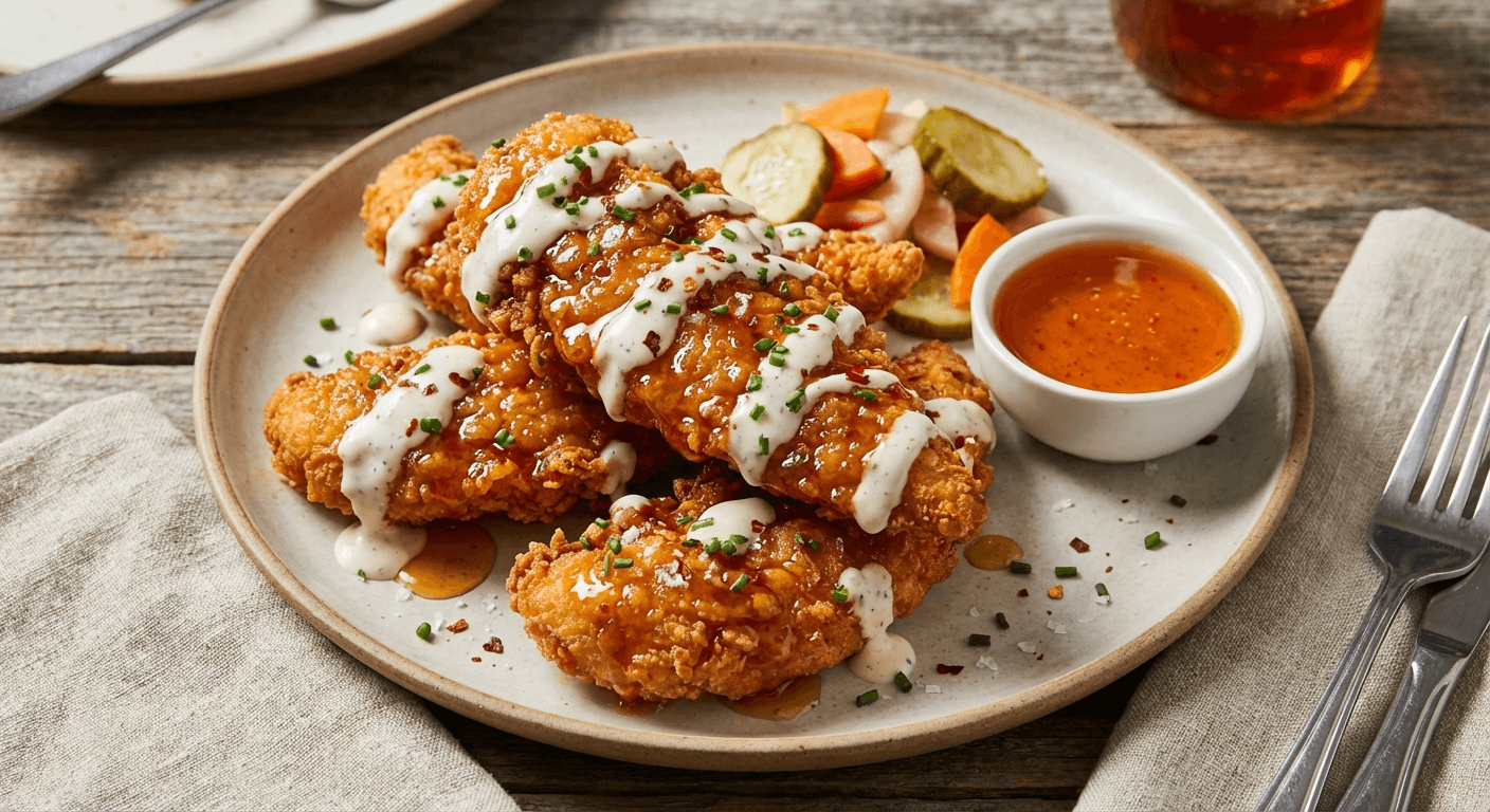 Hot Honey Ranch Chicken Tenders