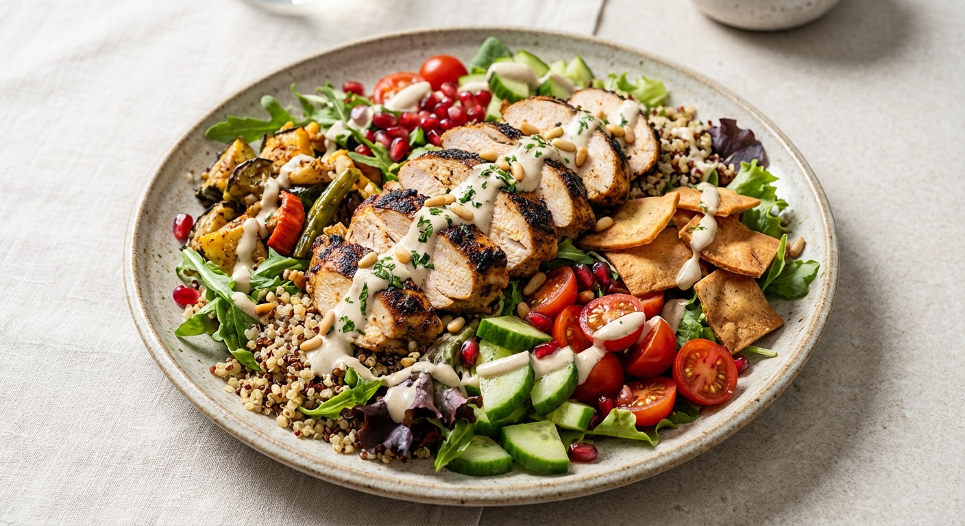 Chicken Shawarma Salad
