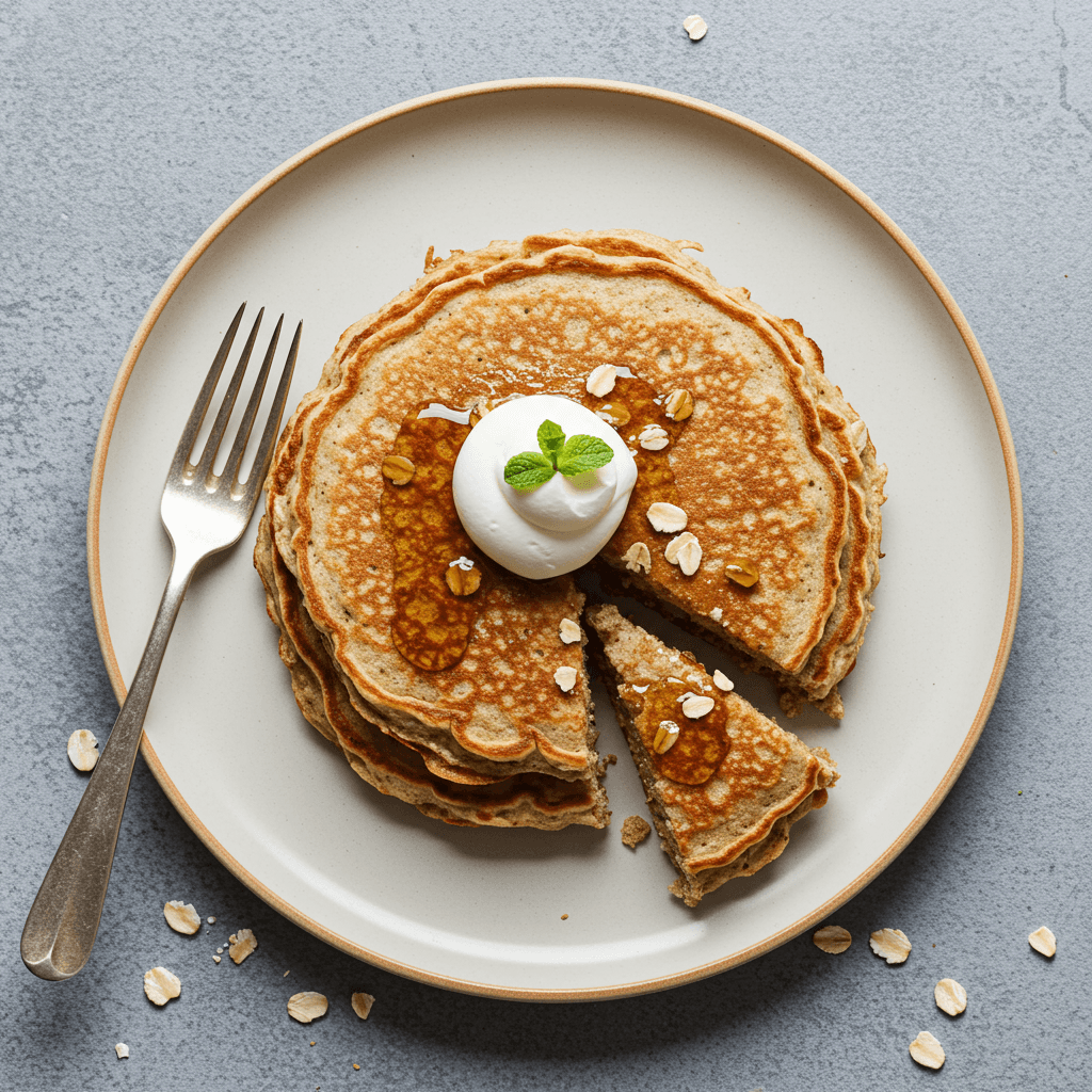 Oatmeal Pancakes - Delicious Homemade Recipe