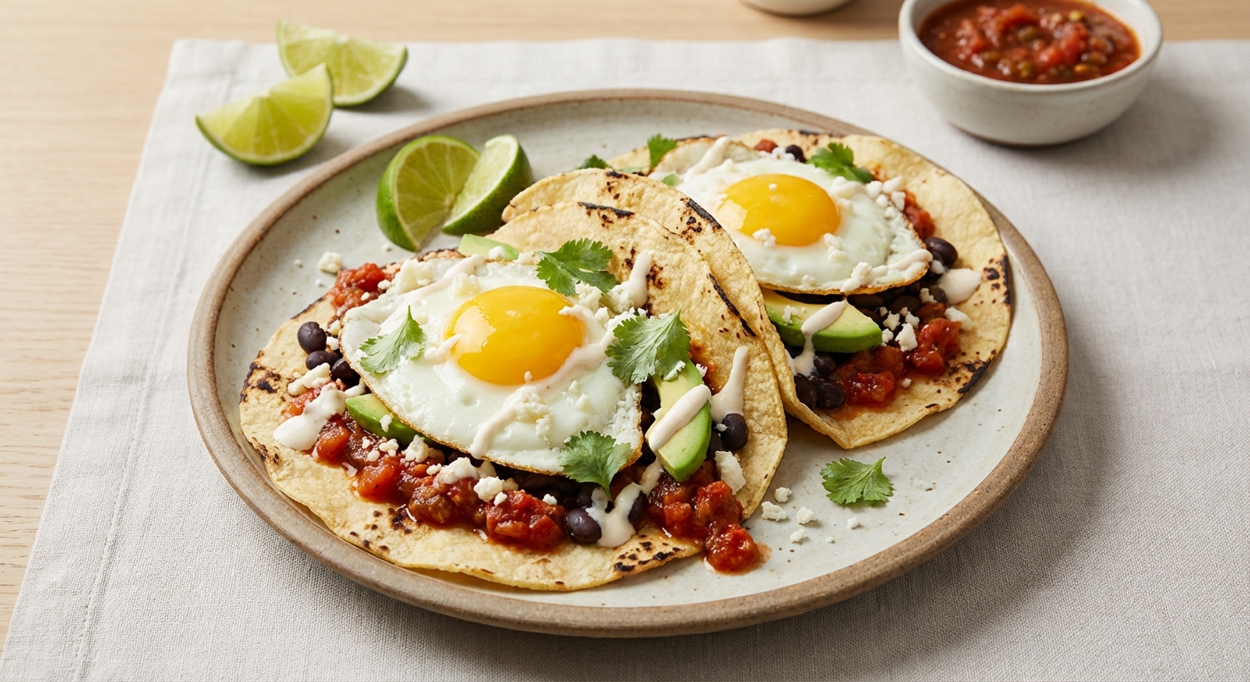 Quick and Easy Huevos Rancheros